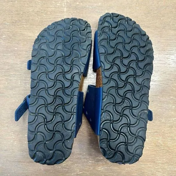 Birkenstock Birki's Freeport Sandals women's size 5 (36) navy blue leather