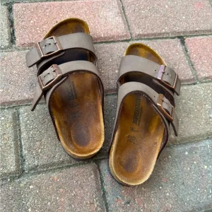 Birkenstock Brown Double Strap Sandals