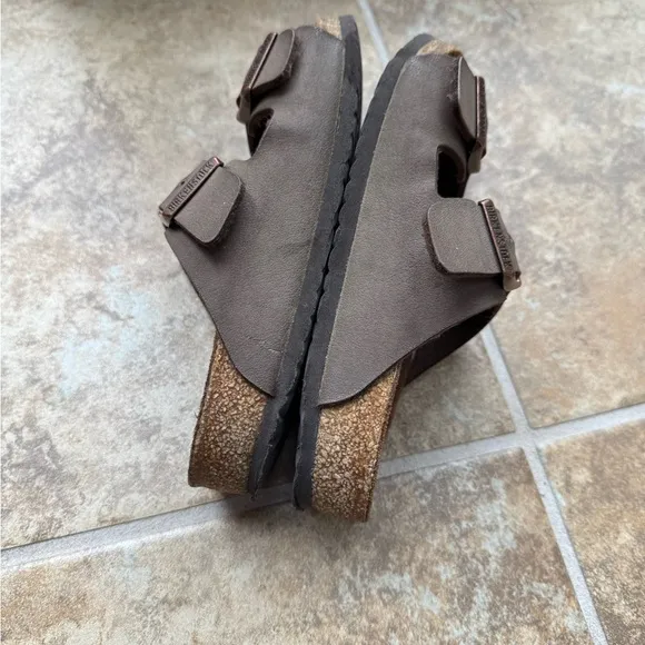 Birkenstock Brown Double Strap Sandals