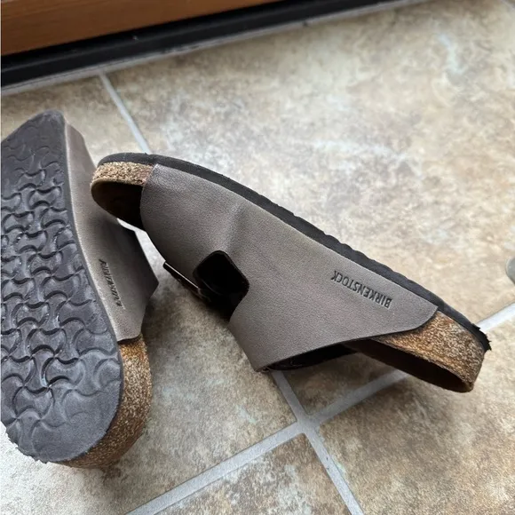 Birkenstock Brown Double Strap Sandals