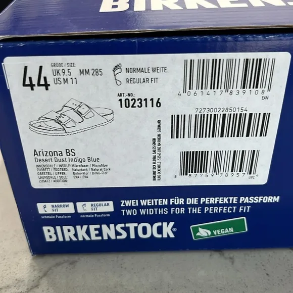 Birkenstock Dark Blue Sandals- Brand New- Never Worn!!