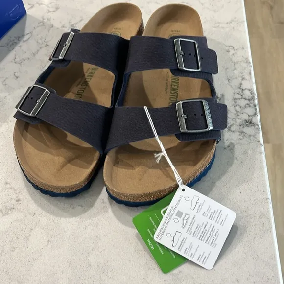 Birkenstock Dark Blue Sandals- Brand New- Never Worn!!