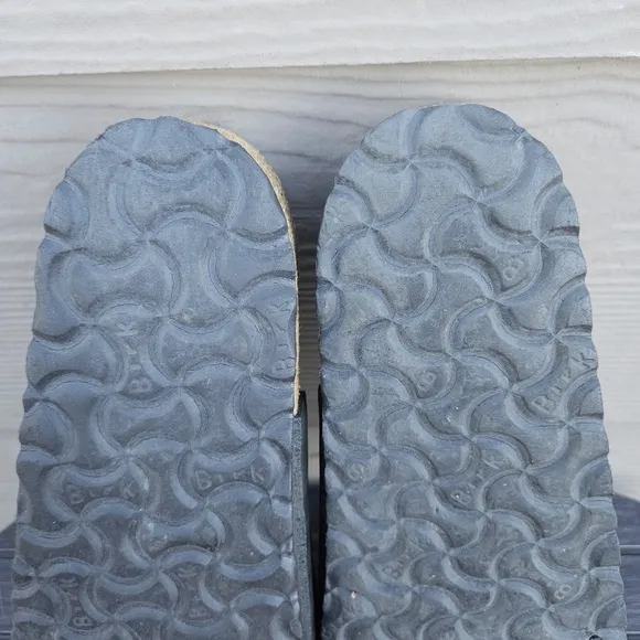 Birkenstock Granada Sandals Black Size 38 Narrow SEE DESCRIPTION