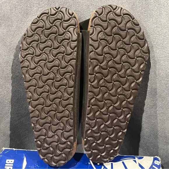 Birkenstock Women’s Arizona Sandals Mocha Suede Leather Soft Footbed Size 10 US