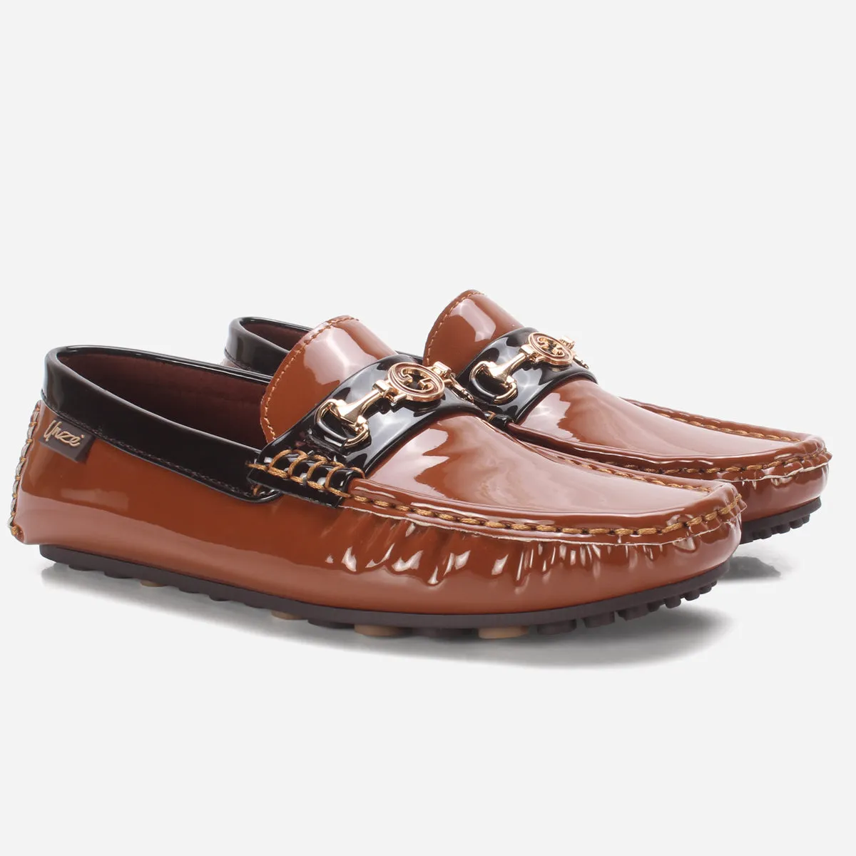 Boys "POE" Slip On Moccasin Shoes