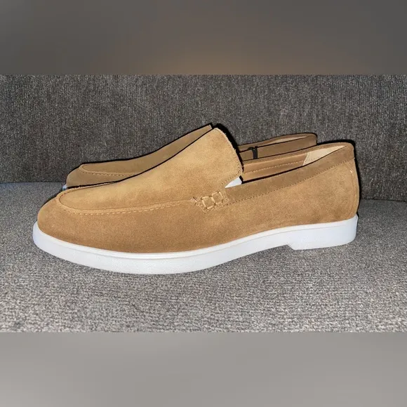 Brand New Express Men’s Size 11 Cognac Loafers Shoes