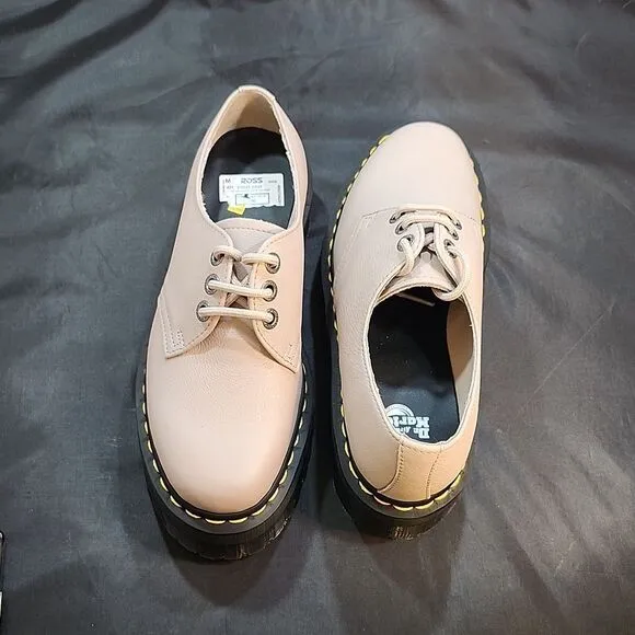 BRAND NEW DR.MARTENS 1461 QUAD II VINTAGE TAUPE  (VINTAGE-TAUPE)