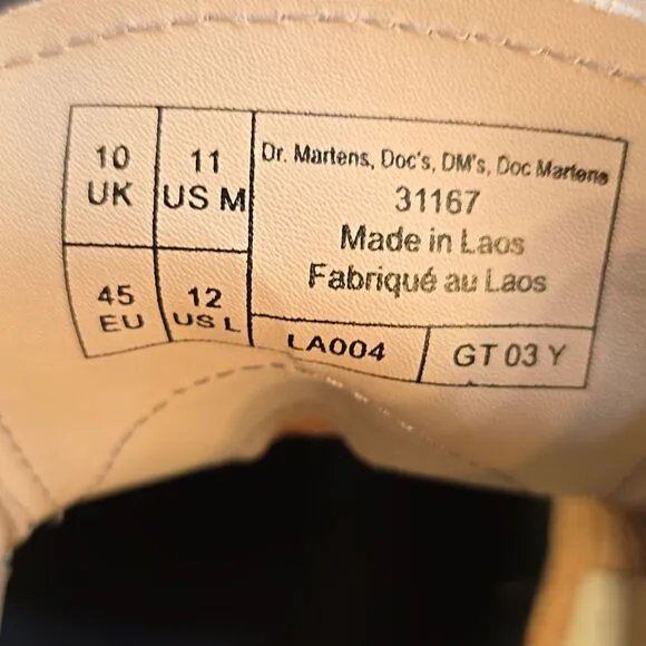 BRAND NEW DR.MARTENS 1461 QUAD II VINTAGE TAUPE  (VINTAGE-TAUPE)