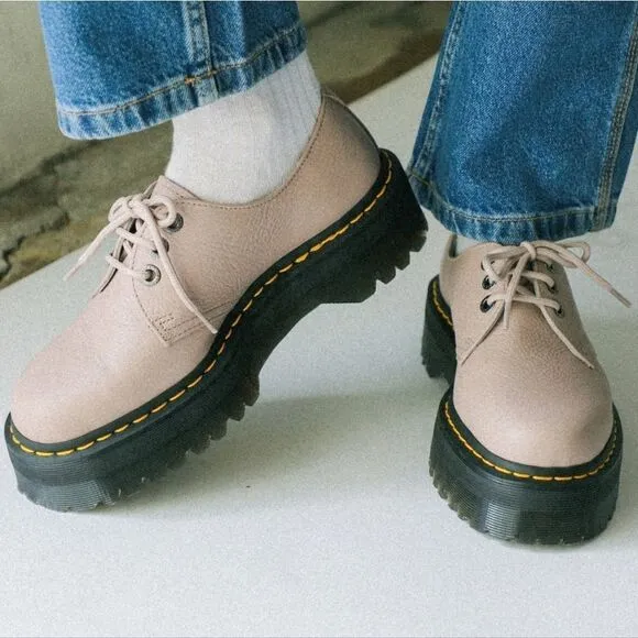 BRAND NEW DR.MARTENS 1461 QUAD II VINTAGE TAUPE  (VINTAGE-TAUPE)