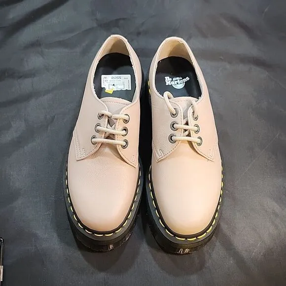 BRAND NEW DR.MARTENS 1461 QUAD II VINTAGE TAUPE  (VINTAGE-TAUPE)