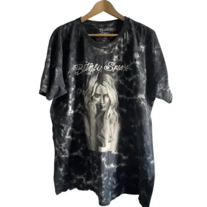 Britney Spears t-shirt black marled size xl