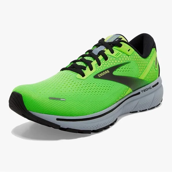 Brooks Ghost Men's Green Running Shoes size 9. Athletic workout athlete sports