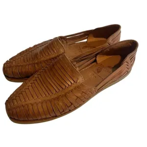 Brother Vellies summer huaraches whisky size 10