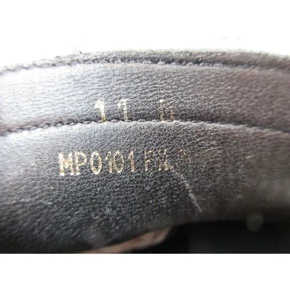 Bruno Magli Loafers Mens Size‎ 11 M Black Leather Horsebit Dress Shoes Italy