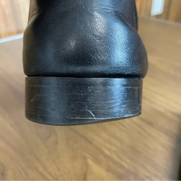Brunomagli Pittore Italian made black leather loafers 14M