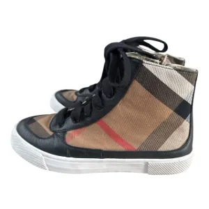 Burberry Boys Shoes 34 Or 3 US High Top Sneakers