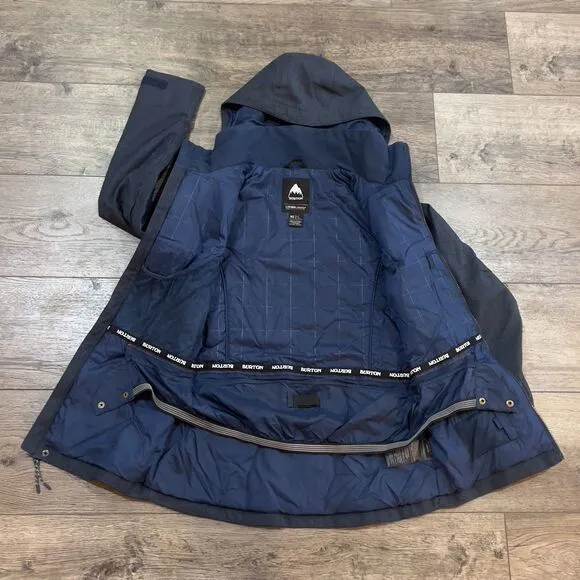 Burton Navy Blue Jet Set Ski Snowboarding Jacket - Women's Size XS