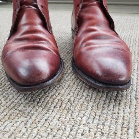 Carlos Santos Chukka Boots Charlie 7991 Men's 9.5 Brown