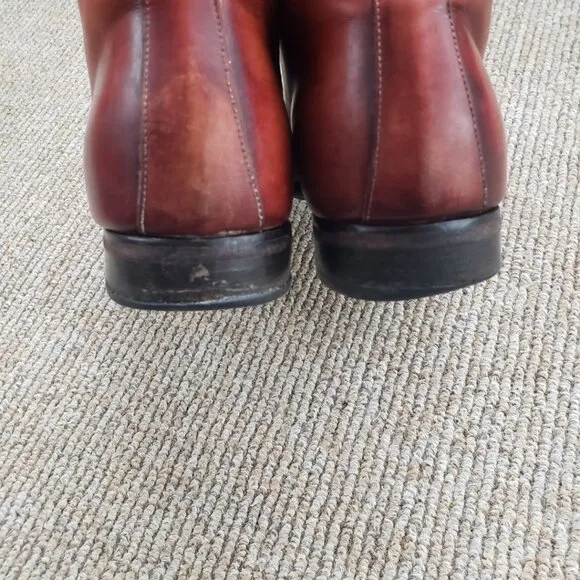 Carlos Santos Chukka Boots Charlie 7991 Men's 9.5 Brown
