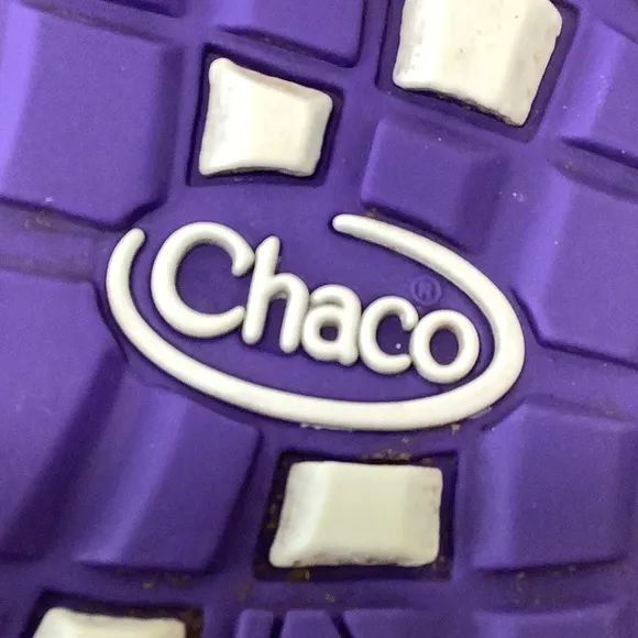 Chaco adjustable Adventure purple yellow hiking Sandals ZX2 size 2 EUC