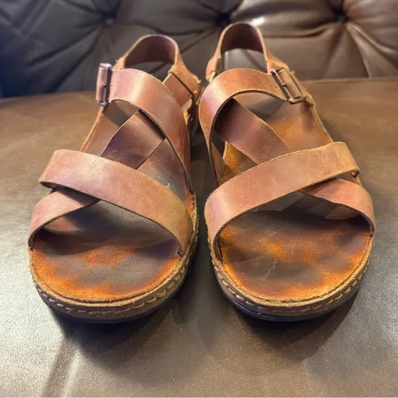 Chaco Wayfarer Leather Sandals Size 8 M