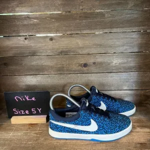 Childrens‎ Nike SB Eric Koston Skateborading Blue Sneakers Shoes Size 5 Y GUC