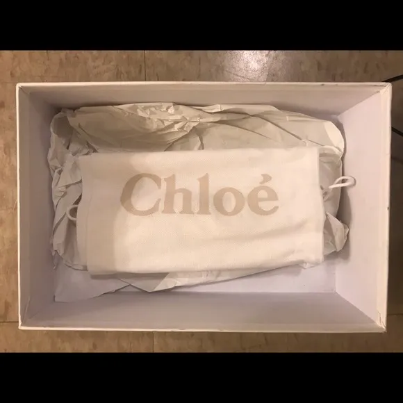 Chloé Black Knotted Wedge Sandals