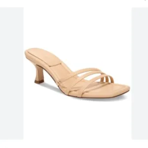 Circus NY by Sam Edelman Cecily Coquette Strappy Kitten Heel Mule Sandals Size 9