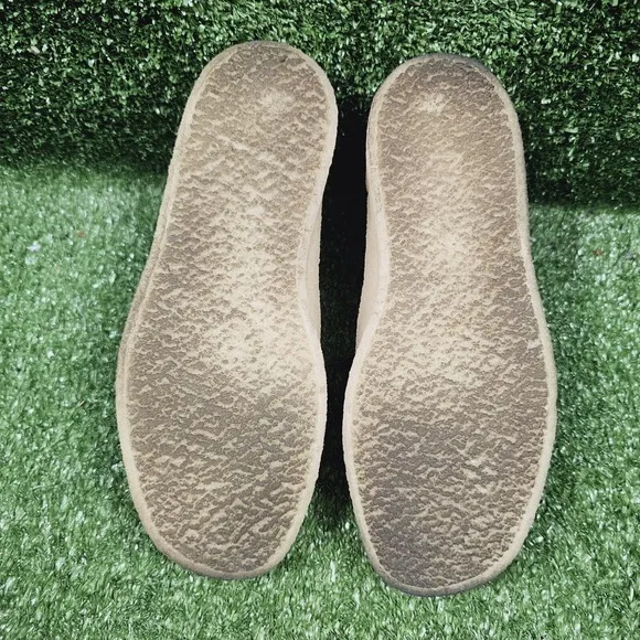 Clarks Wallabee Cup Derby Light Tan Chunky Corduroy Shoes Womens Size 7