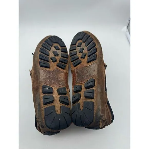 Coach Mens Loafers (Brown Suede Driving Shoes) Size 10.5