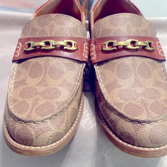 COACH MOCCASIN SHOES LIKE NEW 🔥💃🏻 VINTAGE