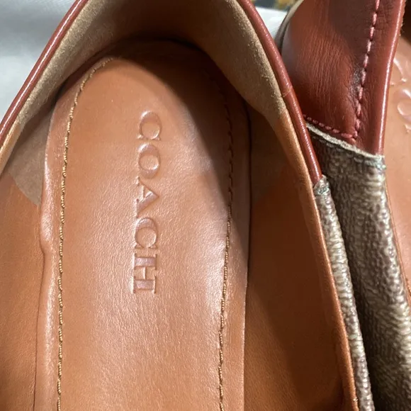 COACH MOCCASIN SHOES LIKE NEW 🔥💃🏻 VINTAGE