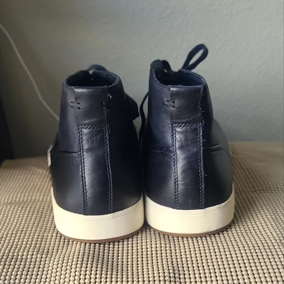 Cole Haan Black Leather High Top Shoes