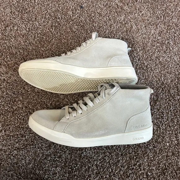 Cole Haan Cream Minimalist Sneakers