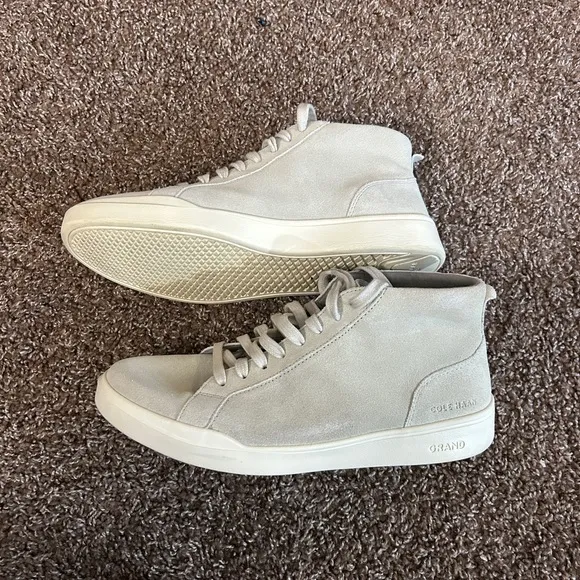 Cole Haan Cream Minimalist Sneakers