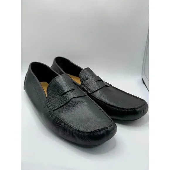 Cole Haan Howland Penny Loafer Men's 11M Black Moccasin Driving Shoes