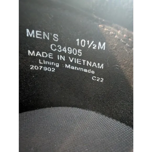 Cole Haan Men's GrandPro Leather Crossover Sneakers Size 10.5 Black Gray Foam