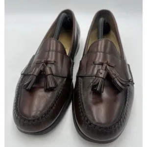 Cole Haan Pinch Tassel Loafers Men Sz 13 Burgundy Heritage Classic Leather Shoes