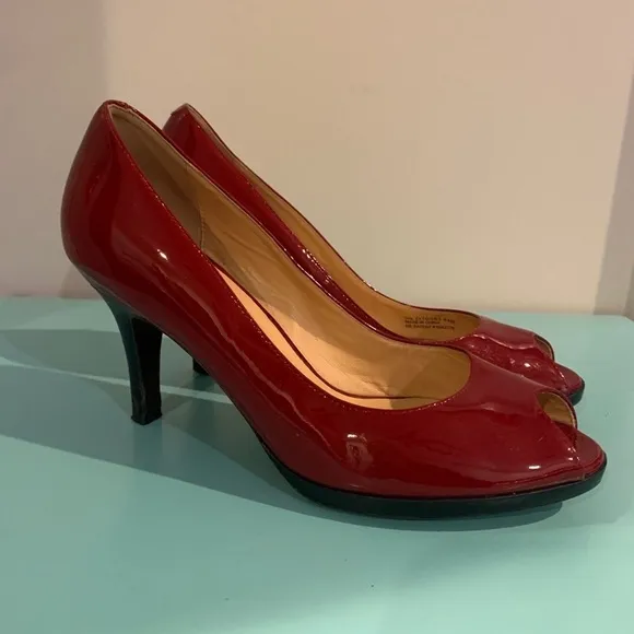 Cole Haan Red heeled shoes