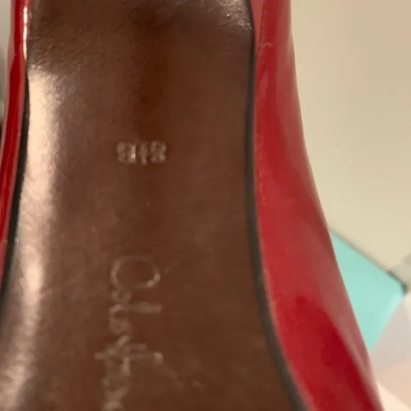 Cole Haan Red heeled shoes