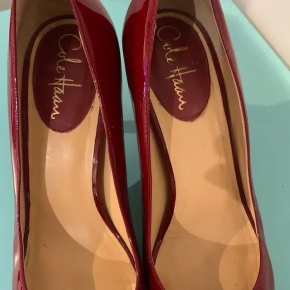 Cole Haan Red heeled shoes