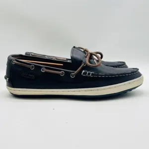 Cole Haan Shoes Mens 9.5 Blue Leather Loafers Driving Moccasins Casual Mocs