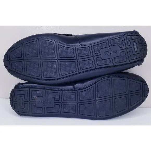 COLE HAAN SOMERSET LINK BIT LOAFERS BLACK Leather Driving Shoes Made in India
