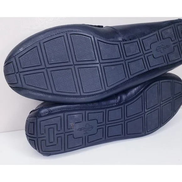 COLE HAAN SOMERSET LINK BIT LOAFERS BLACK Leather Driving Shoes Made in India