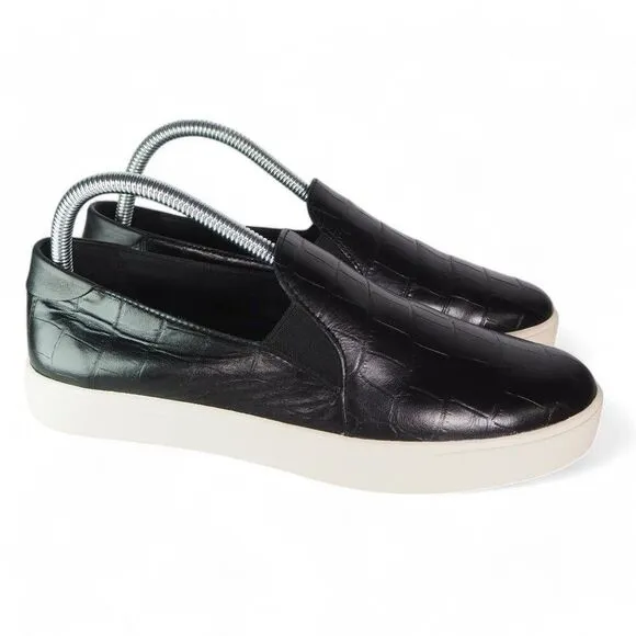 Cole Haan Grandpro Spectator 2.0 Croc Slip-on Loafers Black W21658 Women's 8.5B