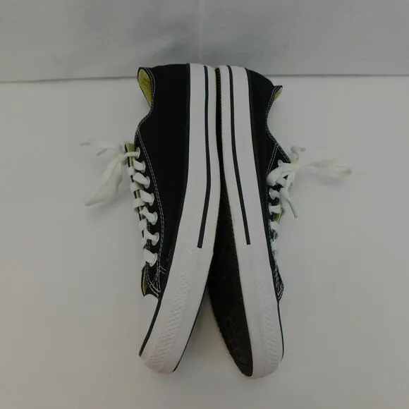 Converse Black Unisex Chuck Taylor All Star Men's Size 10 Womens Size 12 New