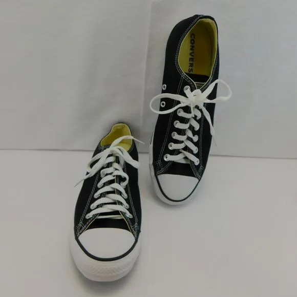 Converse Black Unisex Chuck Taylor All Star Men's Size 10 Womens Size 12 New