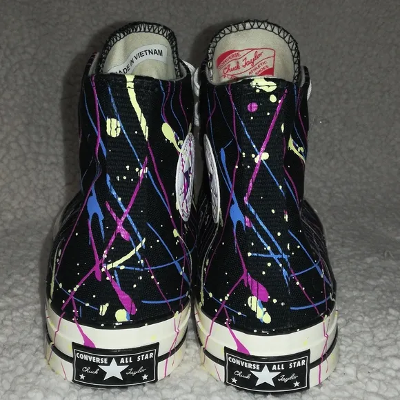 Converse Chuck Taylor 70 All Star Athletics Shoes Paint Splatter Size 9 …