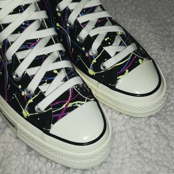 Converse Chuck Taylor 70 All Star Athletics Shoes Paint Splatter Size 9 …