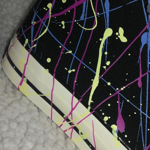 Converse Chuck Taylor 70 All Star Athletics Shoes Paint Splatter Size 9 …